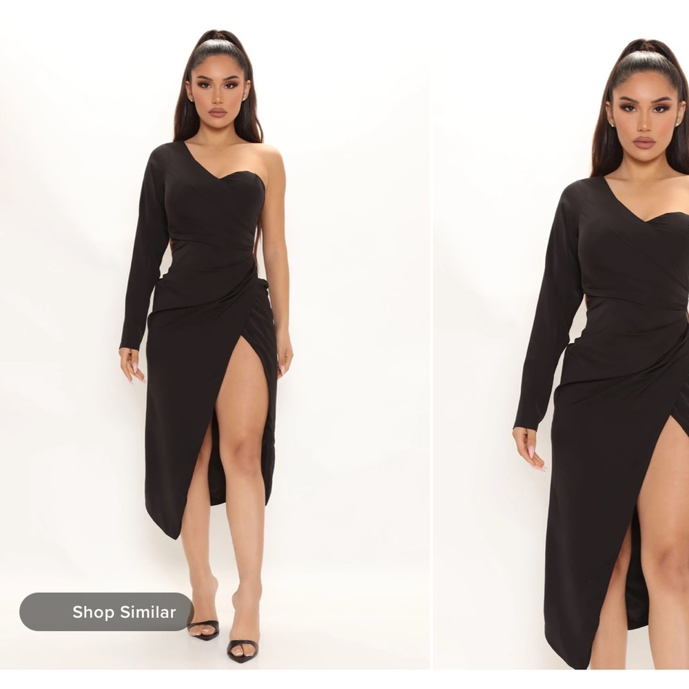 Black fashionnova dress